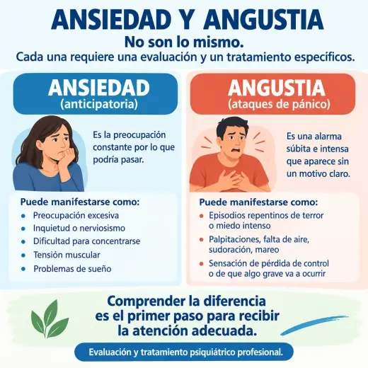¿Que tengo ANSIEDAD y/o ANGUSTIA?