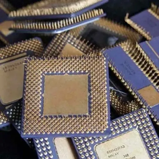 Pentium Pro ceramic CPU scrap
