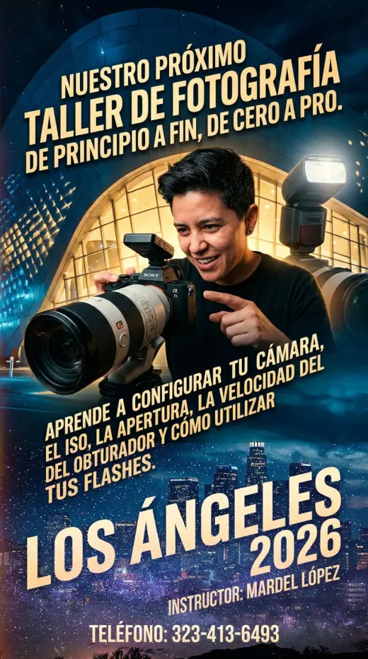 A prende a configurar tu camara