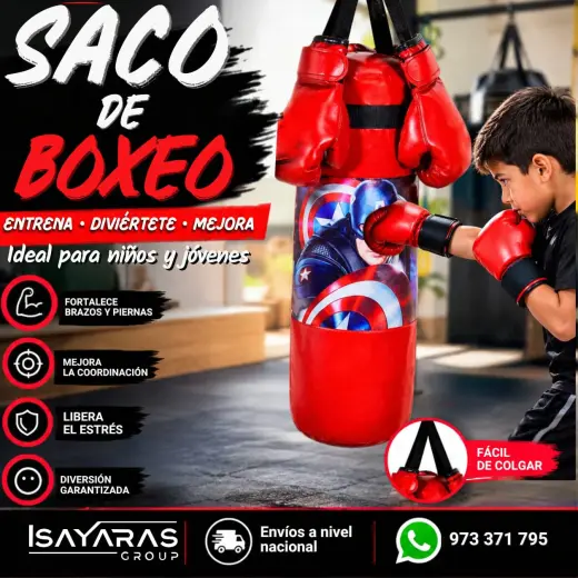 🥊 ¡SACO DE BOXEO PARA NIÑOS Y JÓVENES! - ISAYARAS GROUP