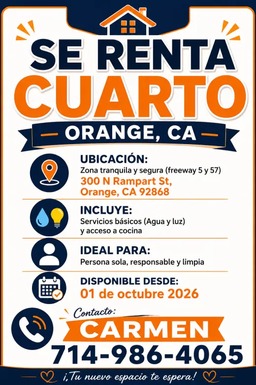 Cuarto en renta