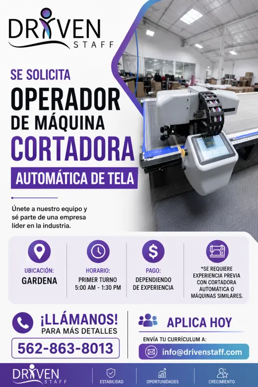 Puesto Disponible!