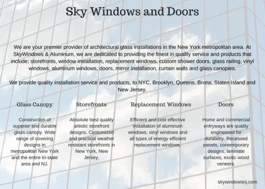 Storefront windows