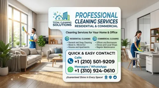 Servicios de Limpieza Profesional para Hogar y Oficina