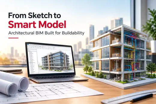 From Sketch to Smart Model: Architectural BIM Built for Buildability