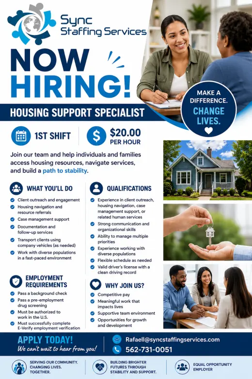 Housing Support Specialist