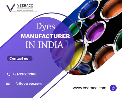 Quality Dyes Manufacturer In India for Textile Industries