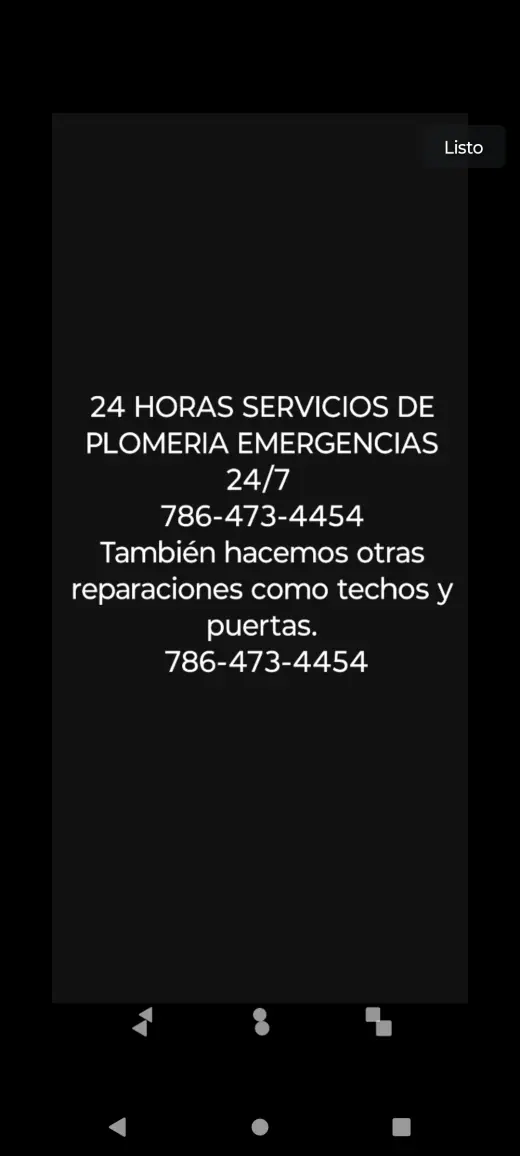 Reparaciónes de plomería