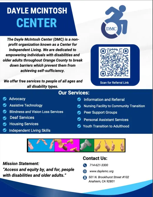 Blind & Low Vision Services (BLVS) in Orange County