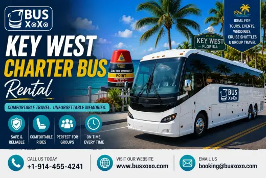 Key West Charter Bus Rental | Reliable Group Transportation