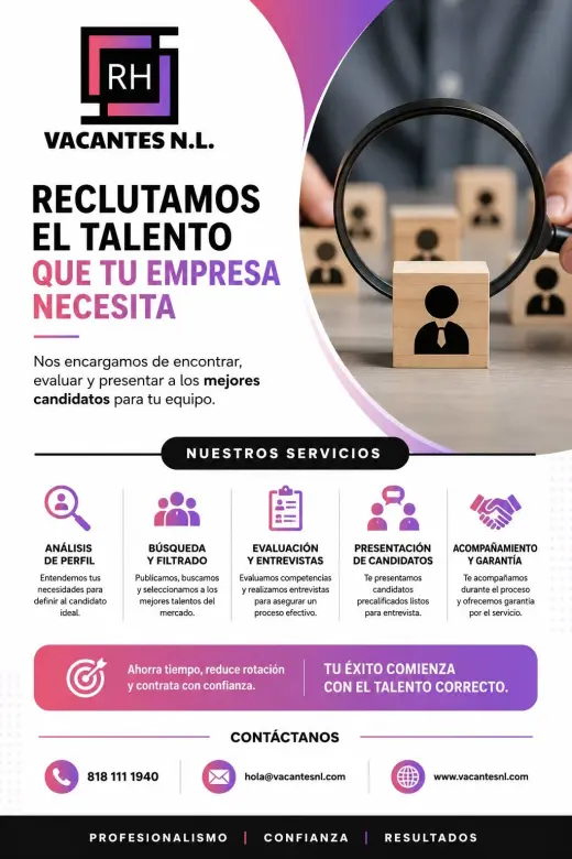 SERVICIOS DE RECLUTAMIENTO Y SELECCION DE TALENTO