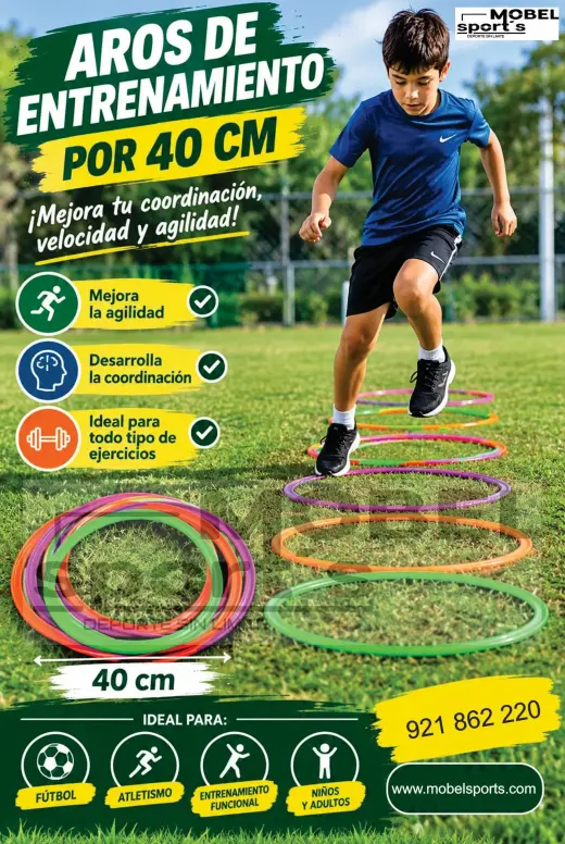 Aros de Entrenamiento para Agilidad y Coordinación