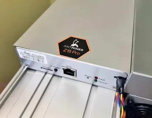 Model Bitmain Antminer Zcash Miner Z15 Pro 840KSol