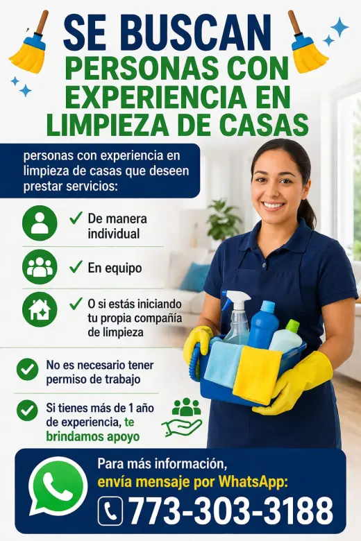 TRABAJO DE LIMPIEZAS VARIADAS