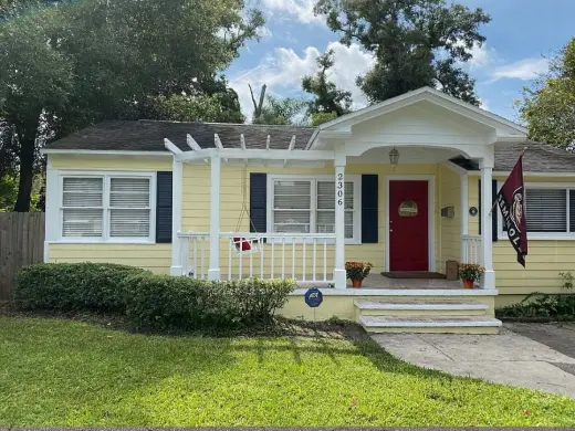 New roof home stainless steel appliances