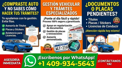 servicios gestoria DMV,,, LICENCIA DE CONDUCIR, TITULOS, PLACAS, STIKER