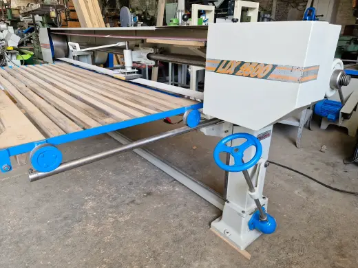 Lijadora de banda y mesa Omil Horizontal 250