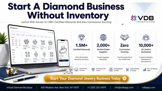 Grow Your Jewelry Business Easier With VDB Today