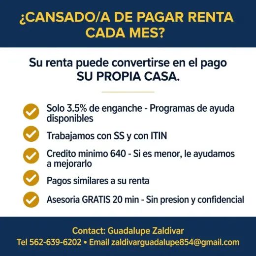 NO DEJES QUE TERMINE EL AÑO SIN QUE COMPRES TU CASA