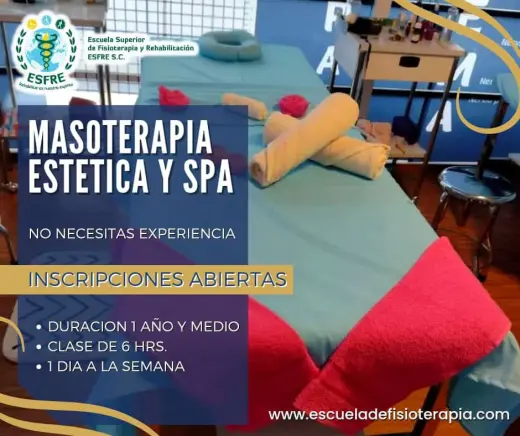 🔥 Estudia TERAPEUTA SPA (Masoterapeuta y Estética SPA)