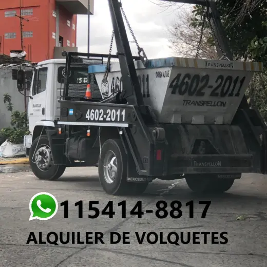 volquetes en floresta - alquiler de volquetes caba 11 5414-8817