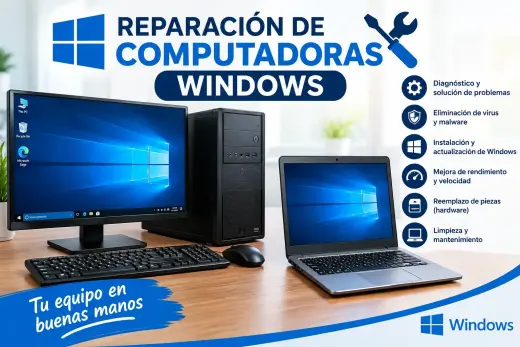 Servicios de Reparación de Computadoras Windows