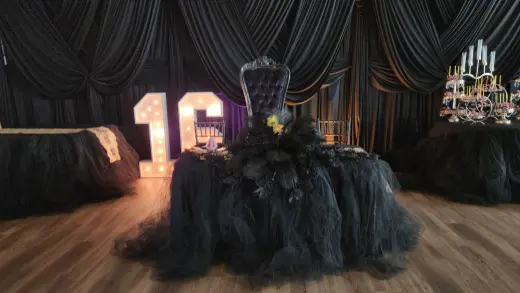 Configuración Elegante para Fiestas Especiales