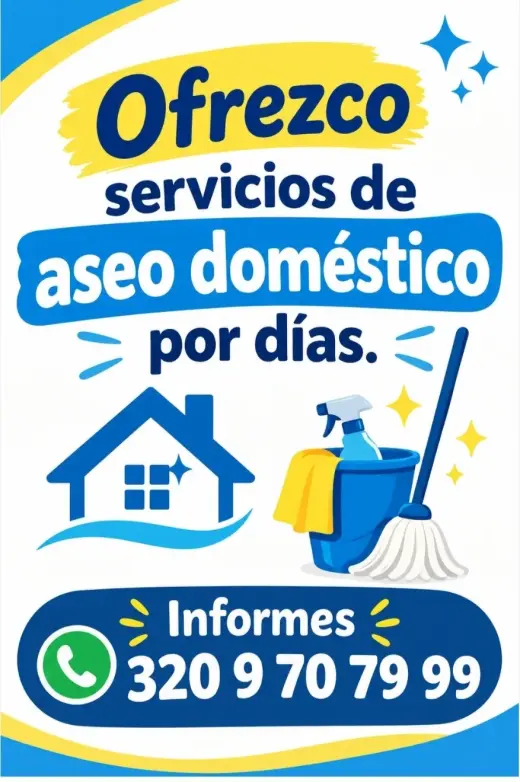 Servicio de aseo y limpieza