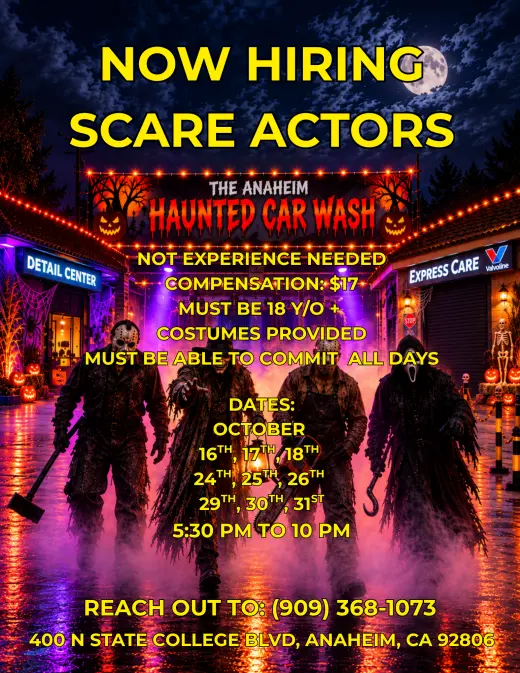 The Anaheim Haunted Car Wash Experience