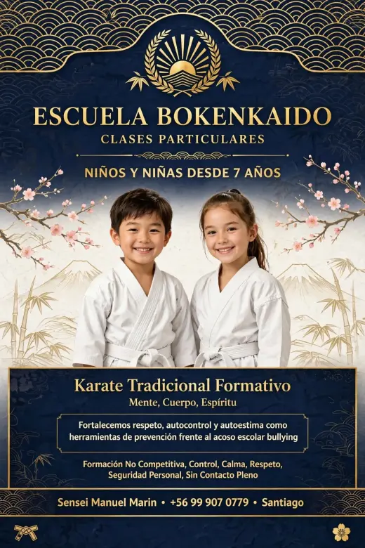 Clases de Karate formativo defensivo no competencia