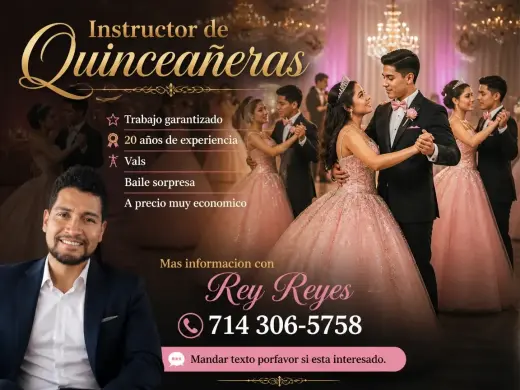 Instructor de Quinceañeras