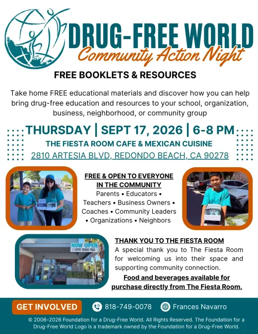 Noche Comunitaria Libre de Drogas | Drug-Free Community Night