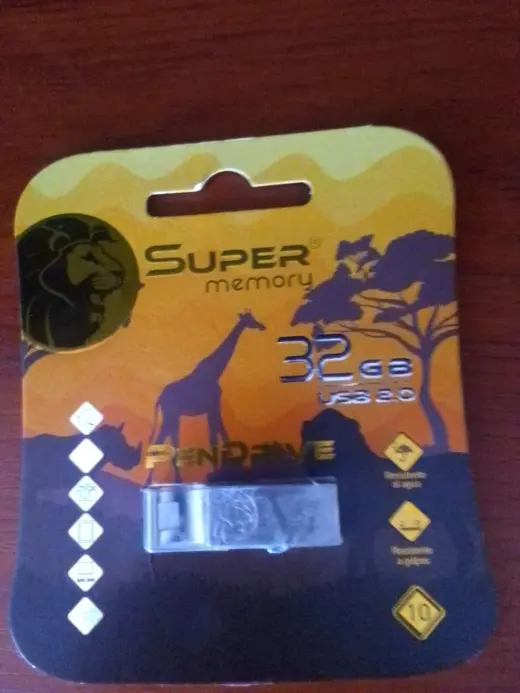Pendrive USB de 32GB - Super Memory