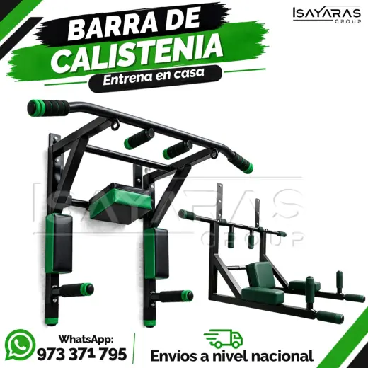 BARRAS REFORZADAS DE CALISTENIA- ISAYARAS GROUP