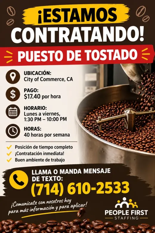 ESTAMOS CONTRATANDO- CIUDAD DE COMMERCE