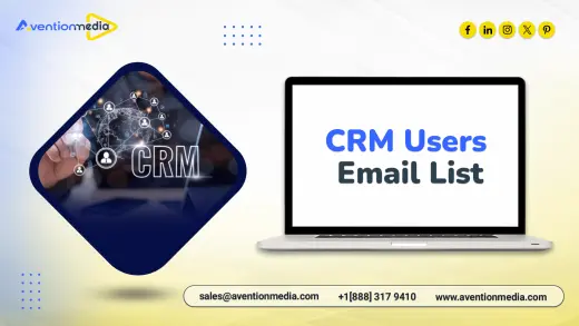 Get  a verified CRM Users Email List B2B list for your campaigns