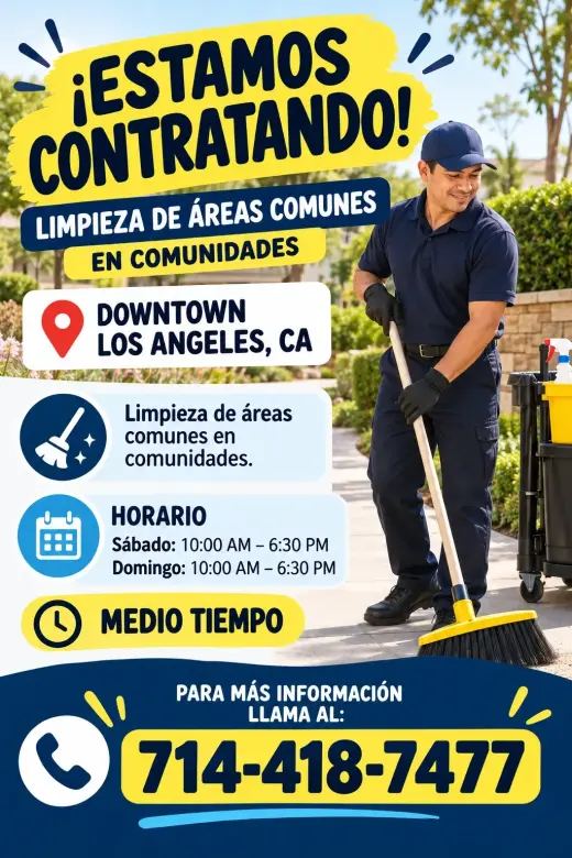 Técnico de Limpieza