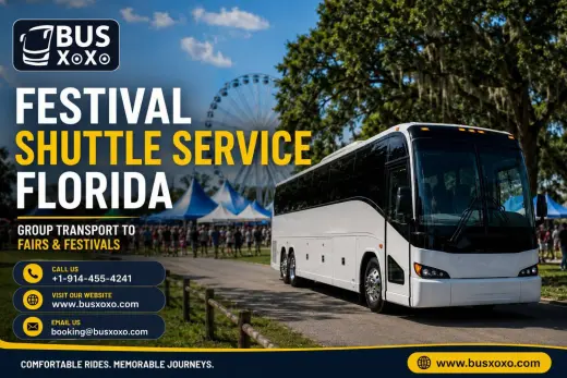 Festival Shuttle Service Florida Group Transport to Fairs & Festivals