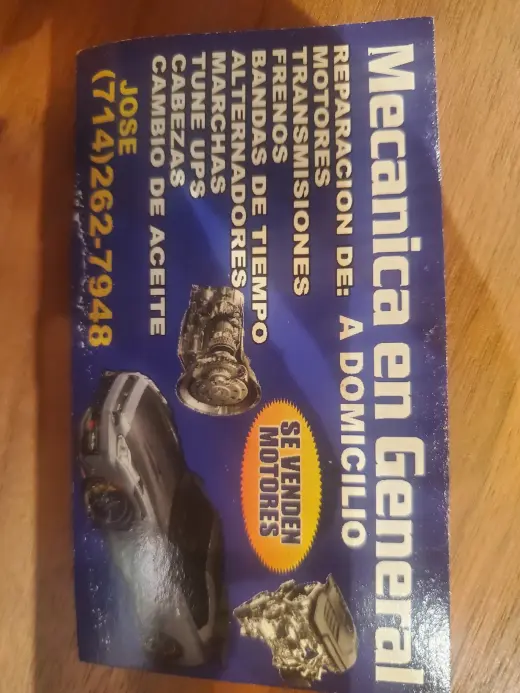 Mecánica a domicilio