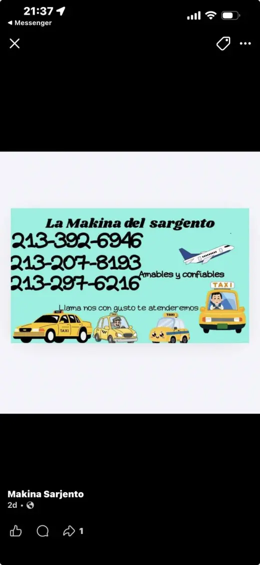Servicios de Taxi Confiables - ¡Llámanos Ahora!