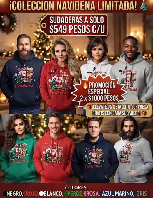 Sudaderas Navideñas