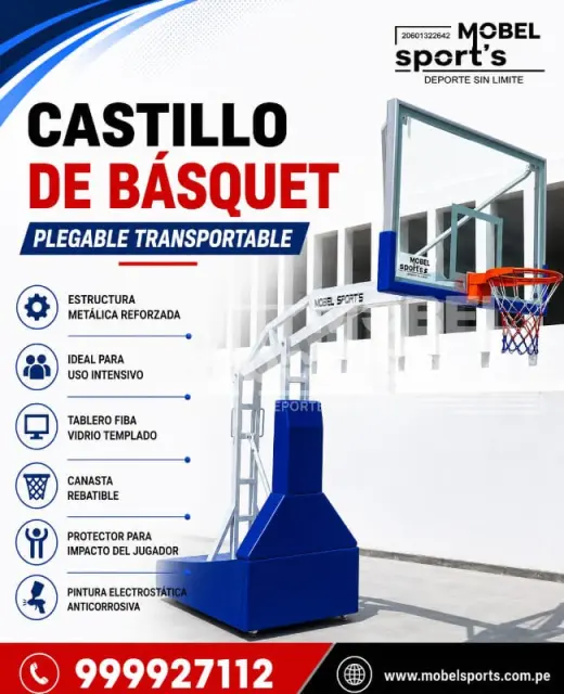 Equipo de basquet transportable / mobel sports