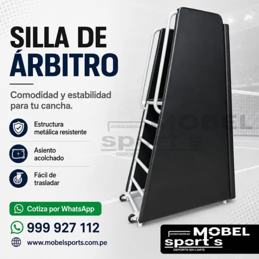 Plataforma metalica de arbitro - Mobel Sports