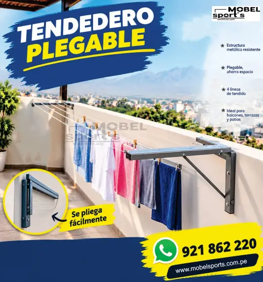 Tendedero Ahorra espacio de  Ropa