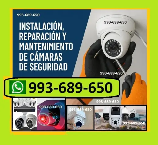TECNICO CAMARAS SEGURIDAD,MANTENIMIENTO,REPAARCIONES,INSTALACIONES