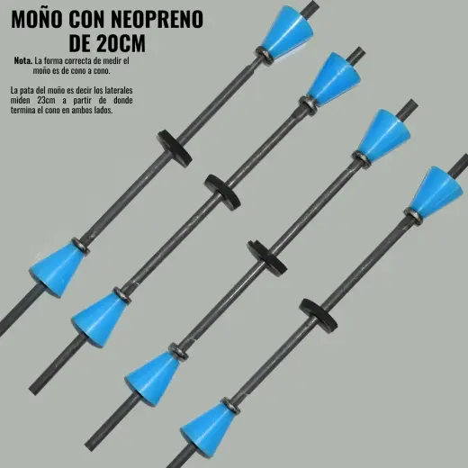 ¿PARA QUÉ SIRVEN LOS MOÑOS PARA CIMBRA CON NEOPRENO?