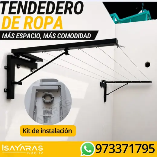 TENDAL ABATIBLE MUY FÁCIL DE GUARDAR - ISAYARAS GROUP