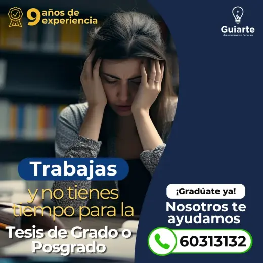 GUIARTE - Asesores de Tesis, Posgrados y Consultoría Académica