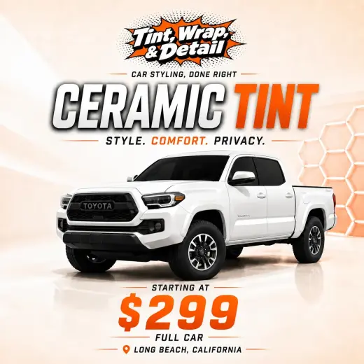 Ceramic Tinting Service for Cars