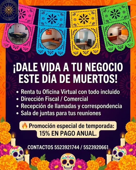 Servicios de oficinas virtuales.